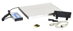 Brecknell 400 lb. Portable Shipping Scale - 400 lb / 181 kg Maximum Weight Capacity - White