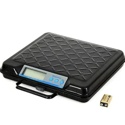 Brecknell Portable Electronic Utility Bench Scale, 250 lb Capacity, 12.5 x 10.95 x 2.2 Platform