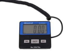Brecknell, PS400 Slimline Portable Digital Shipping Scale, 400 lb/180 kg Capacity