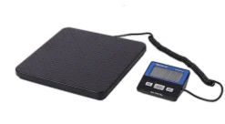 Brecknell, PS400 Slimline Portable Digital Shipping Scale, 400 lb/180 kg Capacity