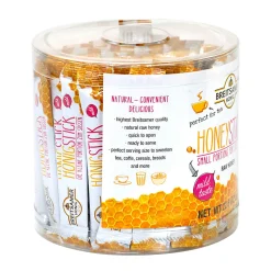 Breitsamer Honig Raw Honey Sticks, 22.6 Oz, Pack Of 80 Sticks