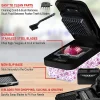 Brentwood® All-in-One Food & Vegetable Chopper, Mandoline Slicer & Cheese Grater with 4.25-Cup Storage, Black, KA-5026BK