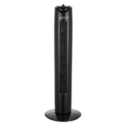Brentwood® 32-In. 3-Speed Portable Oscillating Tower Fan with Timer, Black, F-32TBK