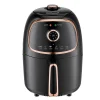 Brentwood® 2-Quart Electric Air Fryer, Black/Copper