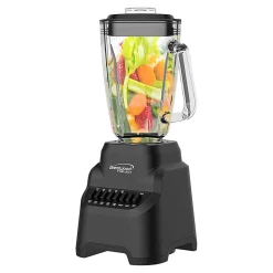 Brentwood® Select 5.3-Cup 500-Watt 10-Speed Countertop Blender with Pulse Button, Black, JBS-500BK