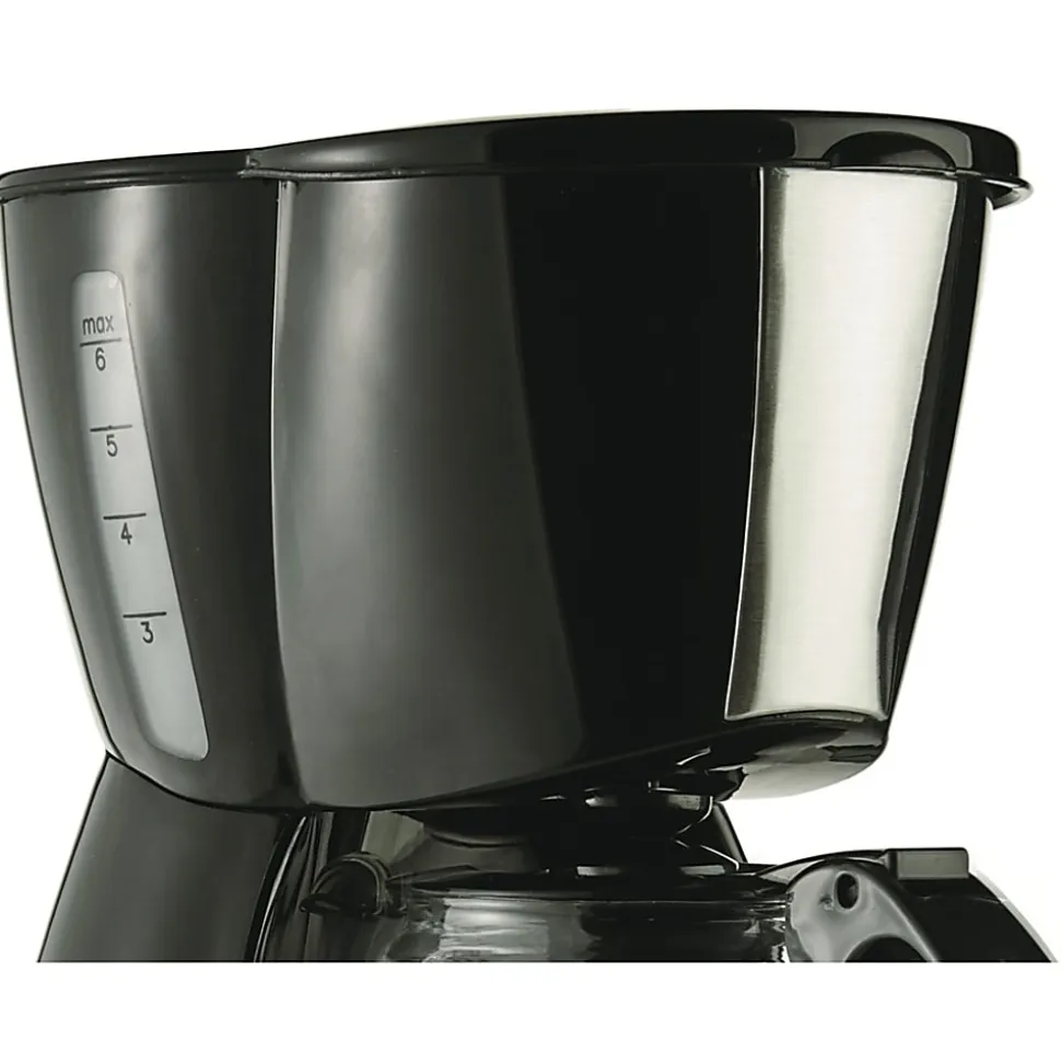 Brentwood (TS-213BK) 4 Cup Coffee Maker - 650 W - 4 Cup(s) - Multi-serve - Black - Tempered Glass Body