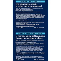 Brita On Tap Water Filtration System Replacement Filters For Faucets - 100 gal Filter Life - Blue, White - 1 Each