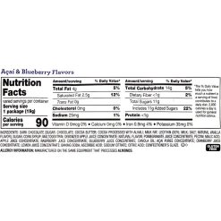 Brookside Fruit & Dark Chocolate Packs, Acai And Blueberry/Pomegranate, 0.7 Oz, Bag Of 30 Packs