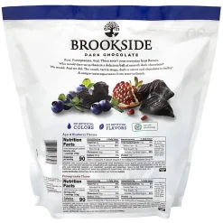 Brookside Fruit & Dark Chocolate Packs, Acai And Blueberry/Pomegranate, 0.7 Oz, Bag Of 30 Packs