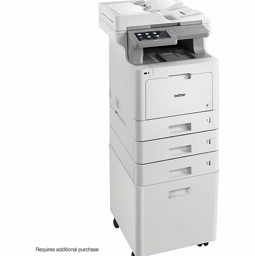 Brother® CB1010 Printer Cabinet/Stand, 15-3/4”H x 16-9/64”W x 19-1/16”D, White