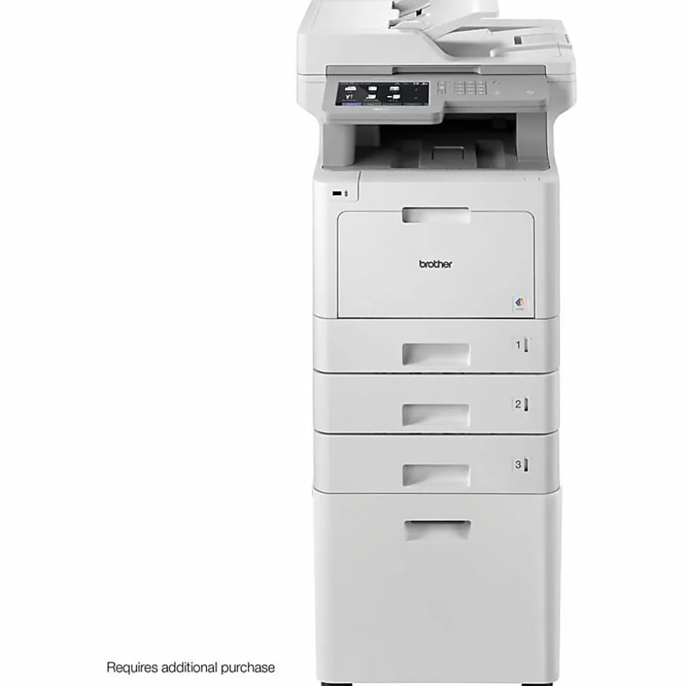 Brother® CB1010 Printer Cabinet/Stand, 15-3/4”H x 16-9/64”W x 19-1/16”D, White