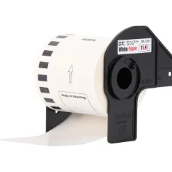Brother DK-2251 Continuous-Length Tape, 2.4" x 50', Black/Red/White