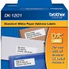Brother DK-1201 Standard Address Labels, DK1201, 3 1/2" x 1 1/2", White, Pack Of 400