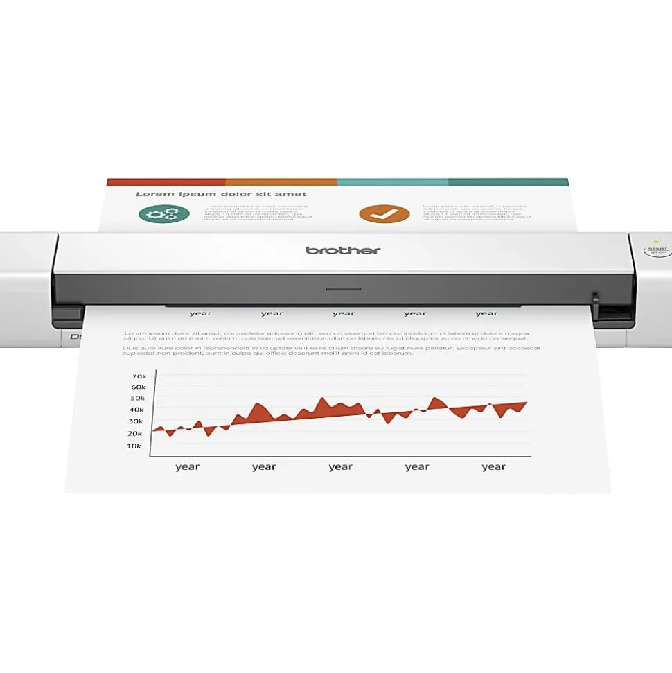 Brother DSmobile DS-640 Portable Color Document Scanner
