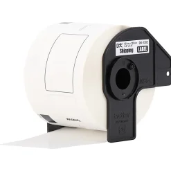 Brother Genuine DK-120224PK Die-Cut Shipping Paper Labels, 2-7/16