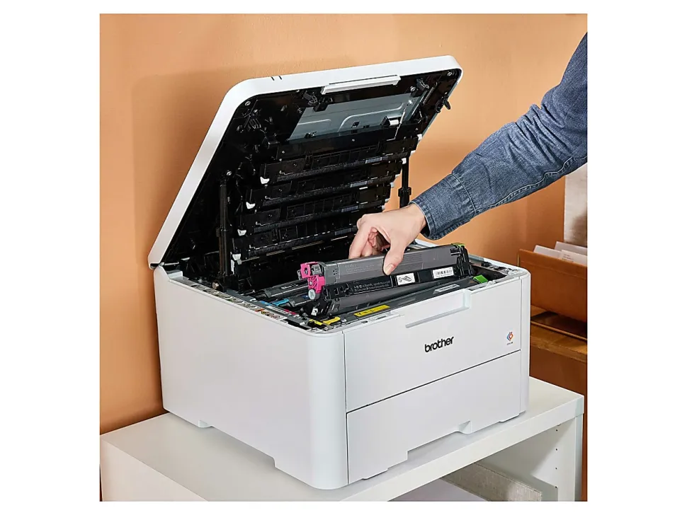 Brother HL-L3220CDW Wireless Compact Digital Color Printer, Laser Quality Output, Refresh EZ Print Eligibility