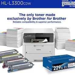 Brother HL-L3300CDW Wireless Digital Multi-Function Laser Color Printer With Refresh EZ Print Eligibility