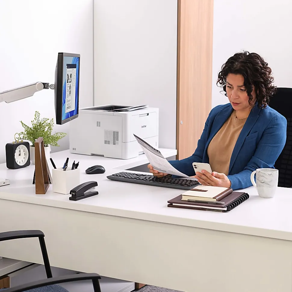 Brother HL-L5210DW Business Wireless Laser Monochrome Printer With Duplex Printing