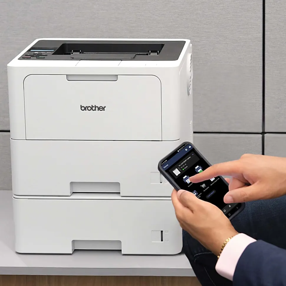 Brother HL-L6210DWT Business Wireless Monochrome Laser Printer