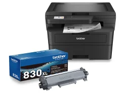 Brother HL-L2480DW Wireless Compact Monochrome Multi-Function Laser Printer, Copy & Scan, Refresh EZ Print Eligibility