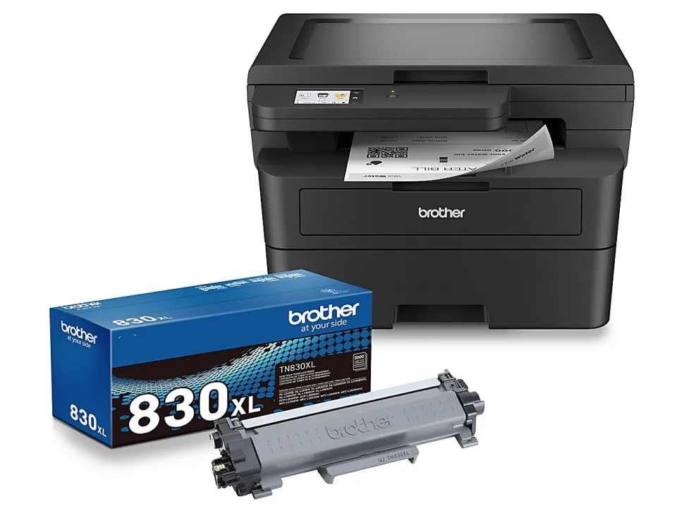 Brother HL-L2480DW Wireless Compact Monochrome Multi-Function Laser Printer, Copy & Scan, Refresh EZ Print Eligibility