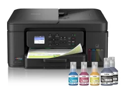Brother INKvestment Tank MFC-T780DW Wireless Color Inkjet Printer, All-in-One Print/Scan/Copy, 3 Years of Ink In-Box(1), Best for home/small office