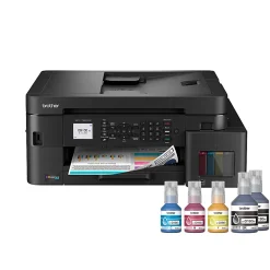 Brother INKvestment Tank MFC-T980DW Wireless Color Inkjet Printer, All-in-One Print/Scan/Copy, 3 Years Ink In-Box(1), Best for small office/business