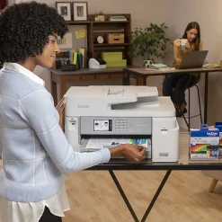 Brother MFC-J5855DW INKvestment Color Inkjet All-In-One Printer with Up To 1 Year Of Ink In-Box(1)