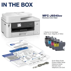 Brother MFC-J6540DW Wireless Inkjet Multifunction Color Printer