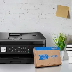 Brother MFC-J1010DW Wireless Inkjet All-in-One Color Printer With Refresh EZ Print Eligibility