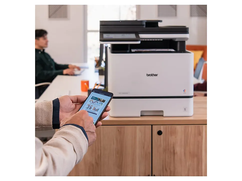 Brother MFC-L8930CDW Wireless Business Color Laser All-in-One Printer with Duplex Print, Scan, Copy, Low-Cost Printing, Advanced Security Features