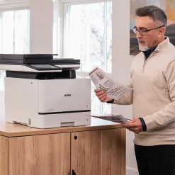 Brother MFC-L8930CDW Wireless Business Color Laser All-in-One Printer with Duplex Print, Scan, Copy, Low-Cost Printing, Advanced Security Features