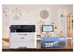 Brother MFC-L3720CDW Wireless Digital Color All-in-One Printer with Laser Quality Output and Refresh EZ Print Eligibility