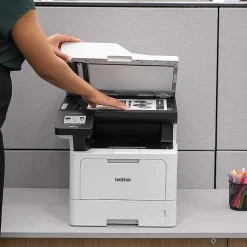 Brother MFC-L5710DW Wireless Business Monochrome All-in-One Laser Printer with Networking and Duplex Print, Scan, and Copy