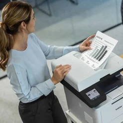 Brother MFC-L5710DW Wireless Business Monochrome All-in-One Laser Printer with Networking and Duplex Print, Scan, and Copy