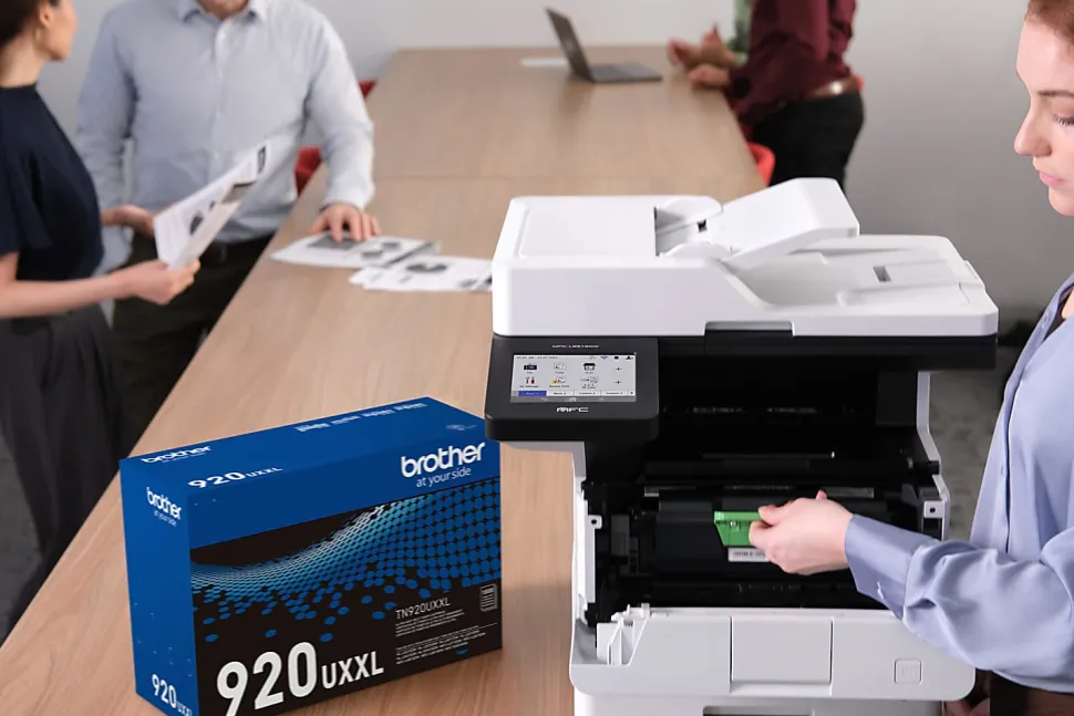 Brother MFC-L5915DW Wireless Business Laser Monochrome All-in-One Printer