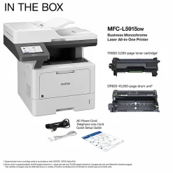 Brother MFC-L5915DW Wireless Business Laser Monochrome All-in-One Printer