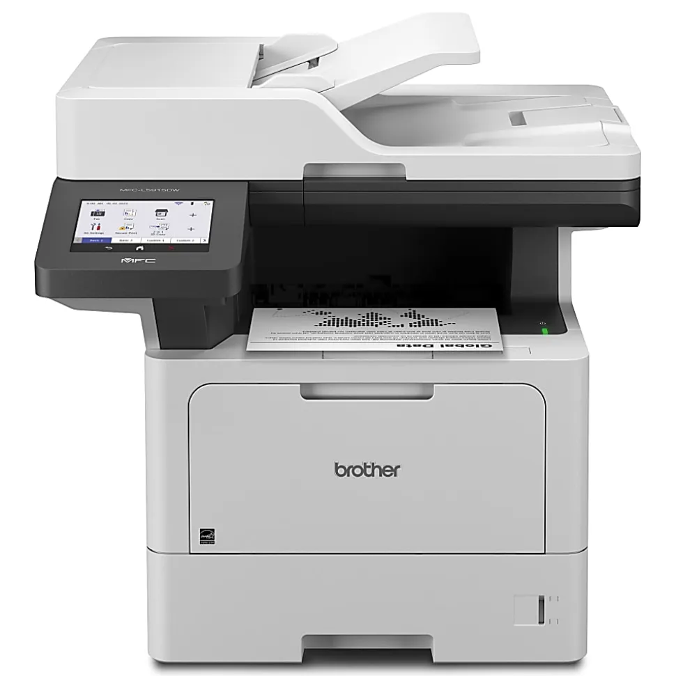 Brother MFC-L5915DW Wireless Business Laser Monochrome All-in-One Printer