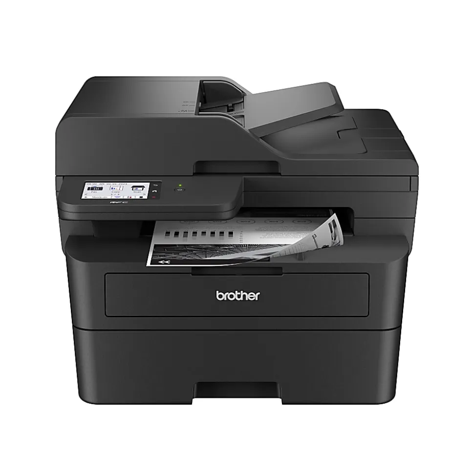 Brother MFC-L2900DW Wireless Compact Monochrome All-in-One Laser Printer with with Single-Pass Duplex Copy and Scan, Refresh EZ Print Eligibility