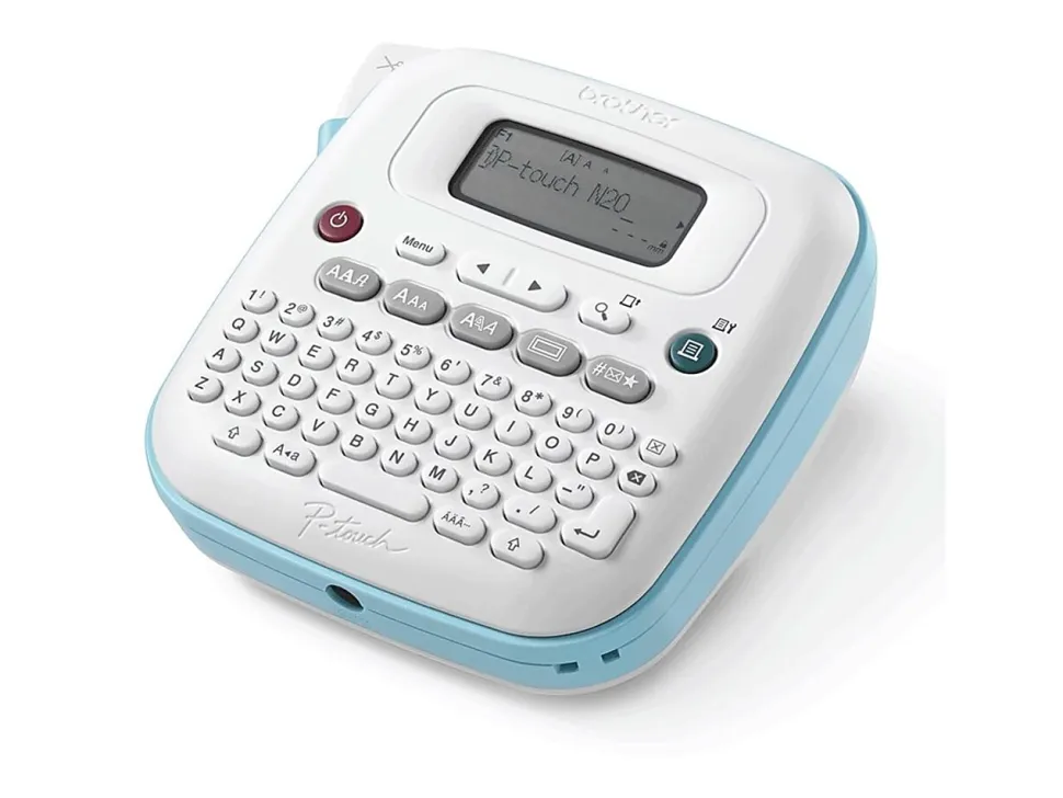 Brother P-touch Personal Desktop Label Maker (PT-N20), Prints on P-touch Btag ~½” (12mm) Label Tapes