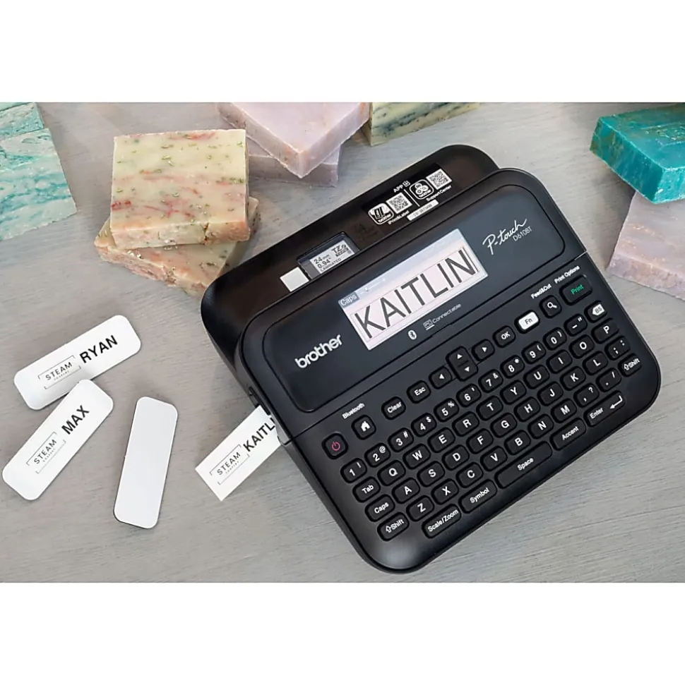 Brother P-touch PT-D610BT Business Professional Connected Label Maker With Bluetooth®