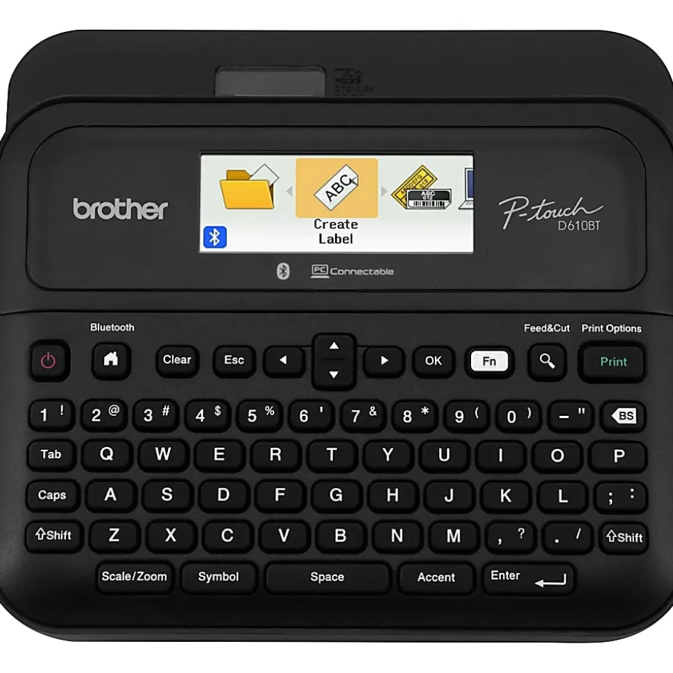 Brother P-touch PT-D610BT Business Professional Connected Label Maker With Bluetooth®