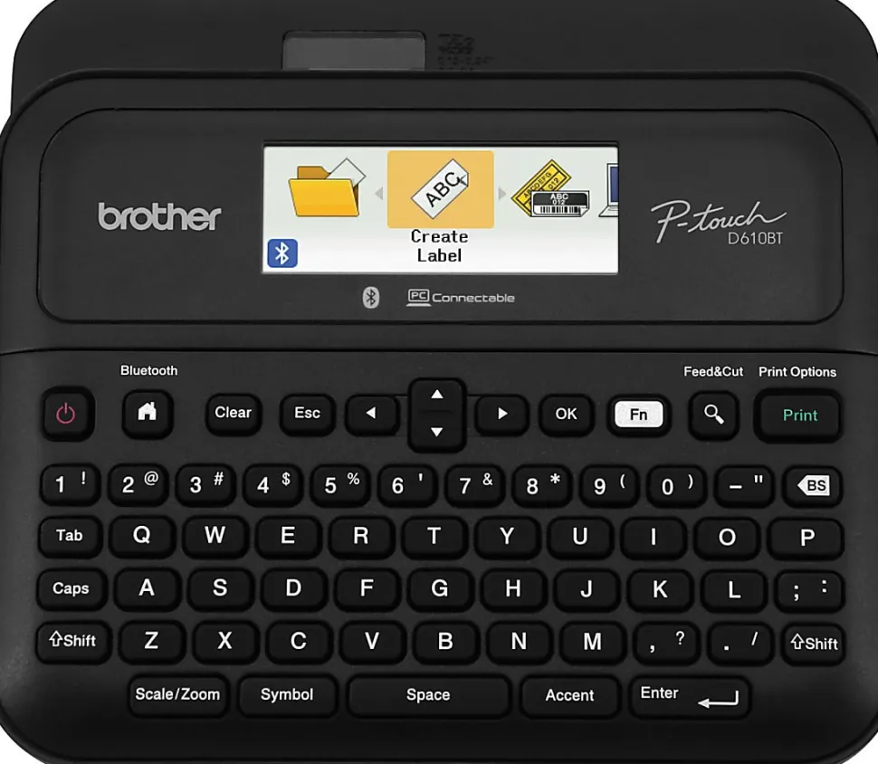 Brother P-touch PT-D610BT Business Professional Connected Label Maker With Bluetooth®