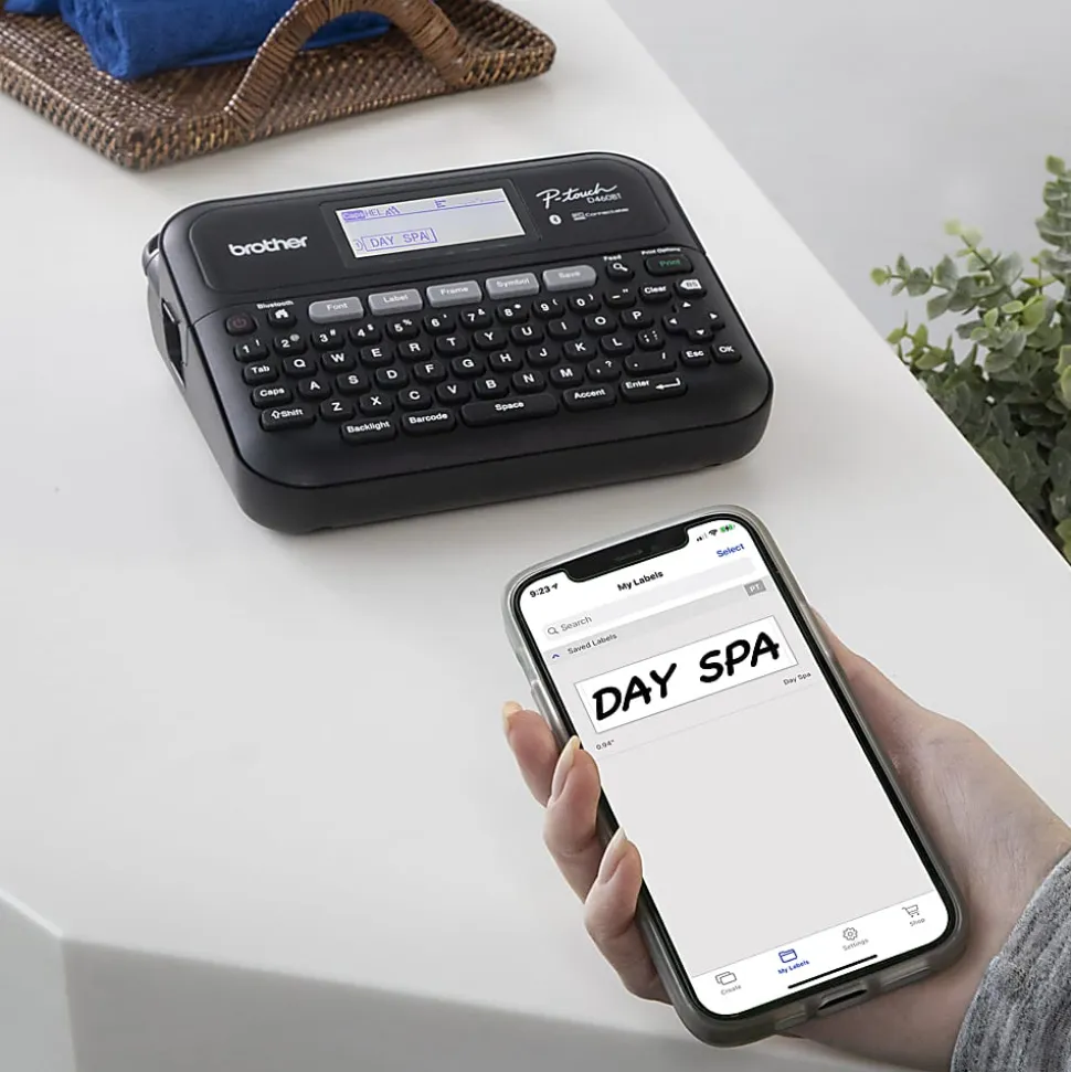 Brother P-touch PT-D460BT Business Expert Connected Label Maker with Bluetooth®