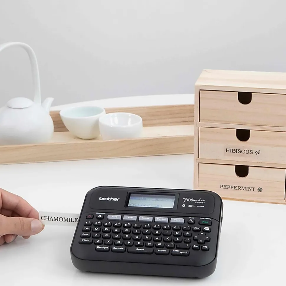Brother P-touch PT-D460BT Business Expert Connected Label Maker with Bluetooth®