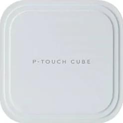 Brother P-Touch PTP910BT CUBE XP Label Maker, White