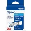 Brother P-touch TZe221, Laminated, 3/8" x 26.2 ft (9mm x 8m), Black on White Label Tape