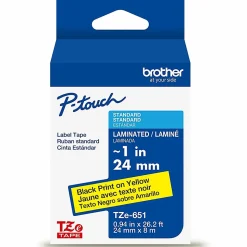 Brother P-touch TZe651, Laminated, 1