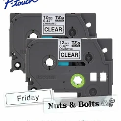 Brother P-touch TZe1312PK, Laminated, 1/2