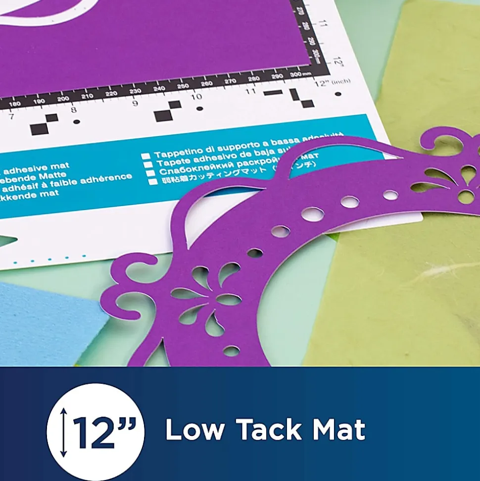 Brother® ScanNCut DX Standard/Low-Tack Adhesive Mats, 12" x 12", Set Of 6 Mats